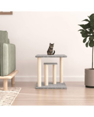 Arbres à chat avec plates-formes gris clair 50 cm | Mobilier & Déco