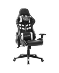 Chaise de jeu Noir et blanc Cuir artificiel | Mobilier & Déco