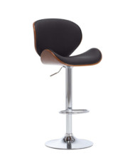 Tabouret de bar Noir Similicuir | Mobilier & Déco