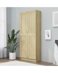 Bibliothèque Chêne sonoma 82,5x30,5x185,5 cm Bois d'ingénierie | Mobilier & Déco