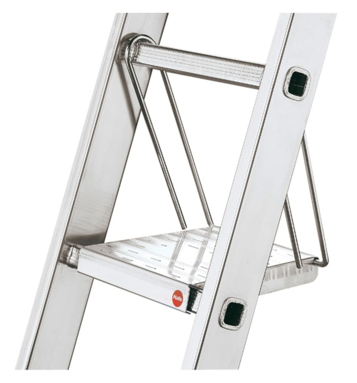 Hailo Plate-forme d'échelle suspendue en acier 9950-001 | Mobilier & Déco