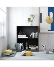 Bibliothèque Gris 60x24x76 cm Bois d'ingénierie | Mobilier & Déco