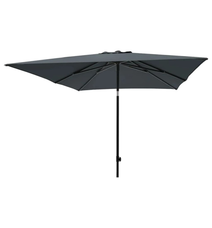 Madison Parasol de jardin Denia 200x200 cm gris | Mobilier & Déco