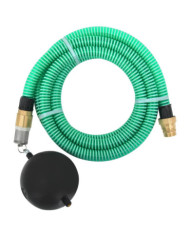 Tuyau d'aspiration avec raccords en laiton vert 1,1" 25 m PVC | Mobilier & Déco