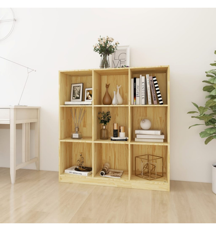 Bibliothèque/Séparateur de pièce 104x33,5x110 cm pin massif | Mobilier & Déco