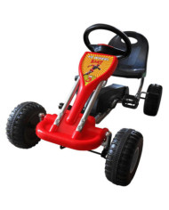 Kart à pédales Rouge | Mobilier & Déco