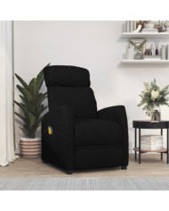 Fauteuil de massage Noir Tissu | Mobilier & Déco