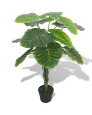 Plante artificielle avec pot Taro 85 cm Vert | Mobilier & Déco