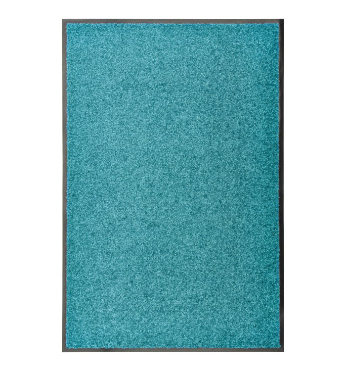 Paillasson lavable Cyan 60x90 cm | Mobilier & Déco