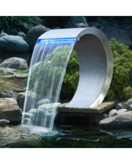 Ubbink Cascade Mamba Inox avec éclairage LED | Mobilier & Déco