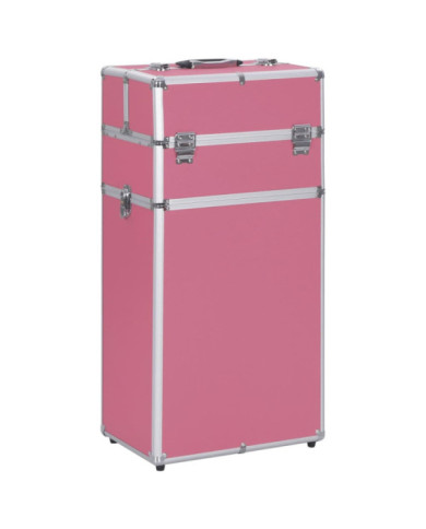 Chariot de maquillage Aluminium Rose | Mobilier & Déco