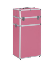 Chariot de maquillage Aluminium Rose | Mobilier & Déco