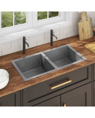 Évier de cuisine fait main Acier inoxydable | Mobilier & Déco