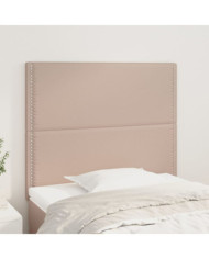 Têtes de lit 2 pcs Cappuccino 100x5x78/88 cm Similicuir | Mobilier & Déco