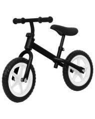 Vélo d'équilibre roues de 11 pouces noir | Mobilier & Déco