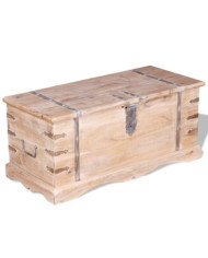Coffre de rangement Bois d'Acacia | Mobilier & Déco