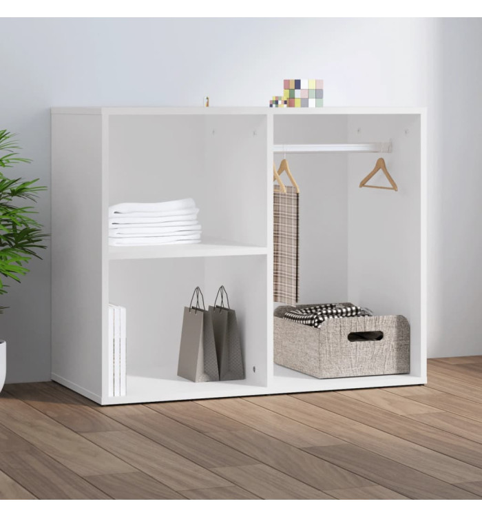 Armoire de dressing Blanc 80x40x65 cm Bois d'ingénierie | Mobilier & Déco