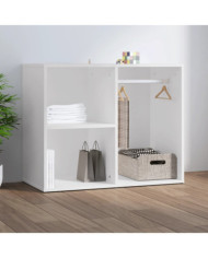 Armoire de dressing Blanc 80x40x65 cm Bois d'ingénierie | Mobilier & Déco