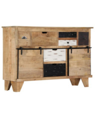 Buffet 140x38x90 cm Bois de manguier massif | Mobilier & Déco