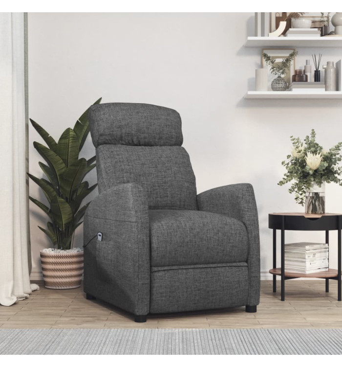 Fauteuil Gris foncé Tissu | Mobilier & Déco