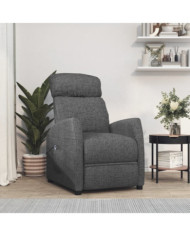 Fauteuil Gris foncé Tissu | Mobilier & Déco