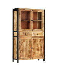 Buffet 100x40x175 cm Bois de manguier massif | Mobilier & Déco