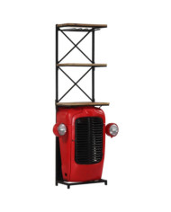 Cave à vin Tracteur 49x31x172 cm Bois massif de manguier | Mobilier & Déco