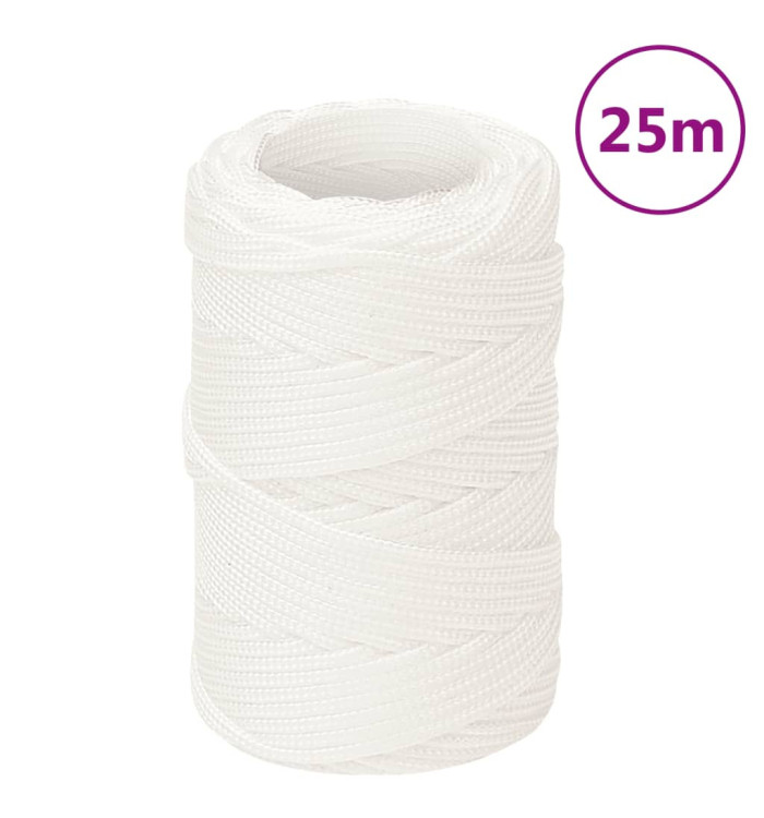Corde de bateau Blanc complet 2 mm 25 m Polypropylène | Mobilier & Déco
