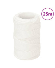 Corde de bateau Blanc complet 2 mm 25 m Polypropylène | Mobilier & Déco