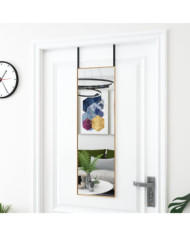 Miroir de porte Doré 30x100 cm Verre et aluminium | Mobilier & Déco