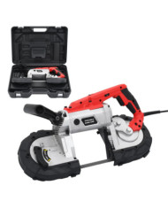 Scie à ruban avec mallette portable Acier | Mobilier & Déco