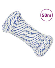Corde de bateau Blanc 3 mm 50 m Polypropylène | Mobilier & Déco