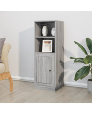 Buffet haut sonoma gris 36x35,5x103,5 cm bois d'ingénierie | Mobilier & Déco