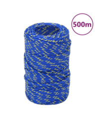 Corde de bateau Bleu 2 mm 500 m Polypropylène | Mobilier & Déco