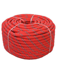 Corde de bateau Polypropylène 18 mm 50 m Rouge | Mobilier & Déco