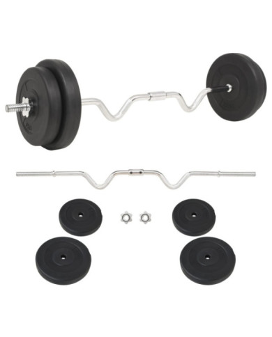 Ensemble d'haltères 30 kg | Mobilier & Déco