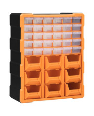 Organisateur multi-tiroirs avec 39 tiroirs 38x16x47 cm | Mobilier & Déco
