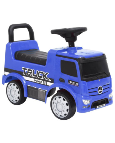 Camion à pédales Mercedes-Benz Bleu | Mobilier & Déco