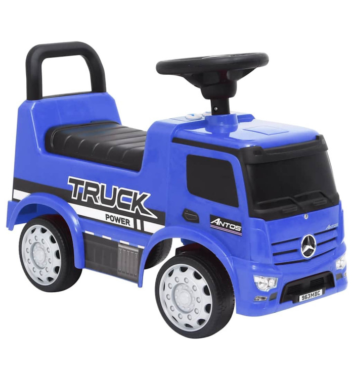 Camion à pédales Mercedes-Benz Bleu | Mobilier & Déco