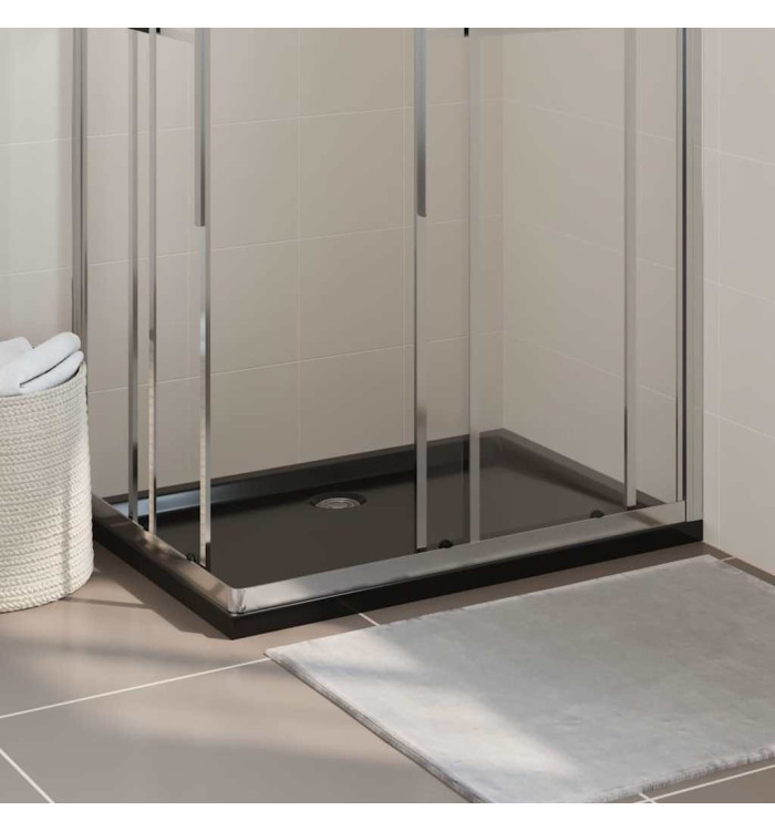 Receveur de douche rectangulaire ABS Noir 70x100 cm | Mobilier & Déco