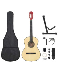 Ensemble de guitare classique pour débutants 12 pcs 4/4 39" | Mobilier & Déco