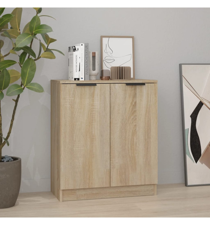 Buffet Chêne sonoma 60x30x70 cm Bois d'ingénierie | Mobilier & Déco
