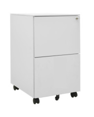 Classeur mobile Gris clair 39x45x67 cm Acier | Mobilier & Déco