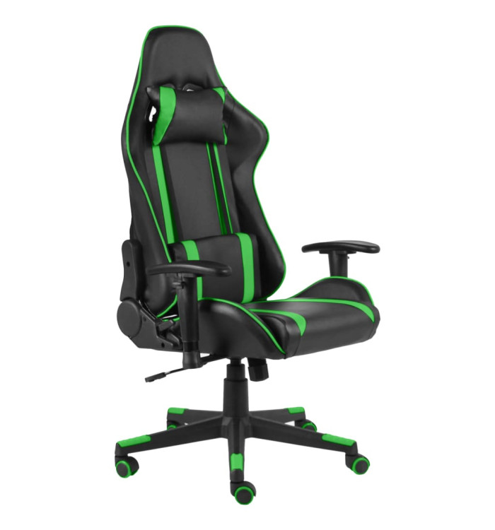 Chaise de jeu pivotante Vert PVC | Mobilier & Déco