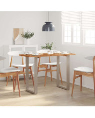 Table à dîner 110x50x76 cm Bois d'acacia solide | Mobilier & Déco