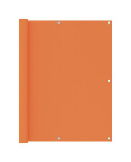 Écran de balcon Orange 120x500 cm Tissu Oxford | Mobilier & Déco