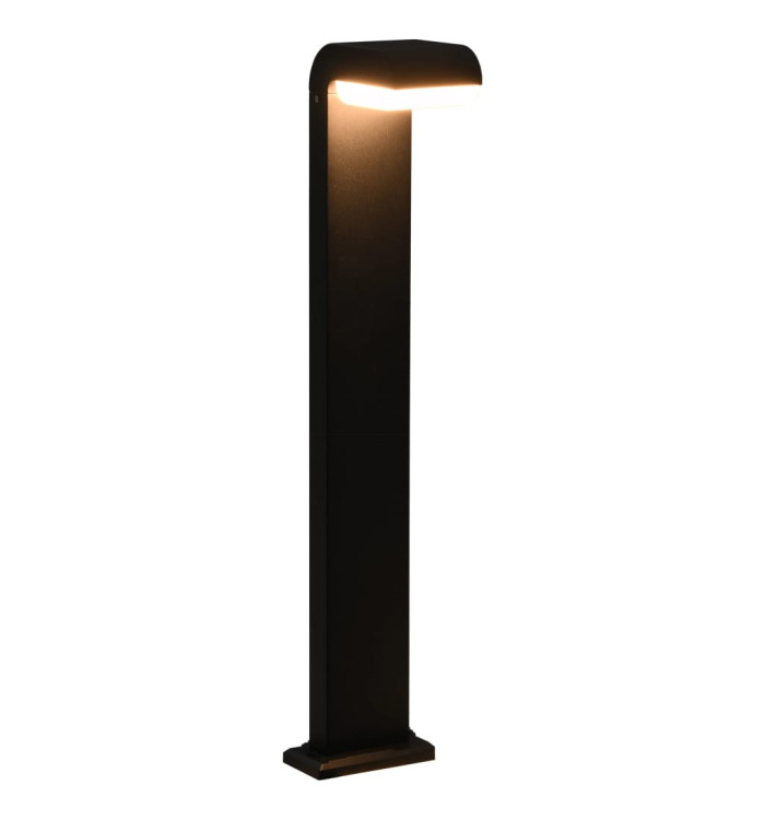 Lampe LED d'extérieur 9 W Noir Ovale | Mobilier & Déco