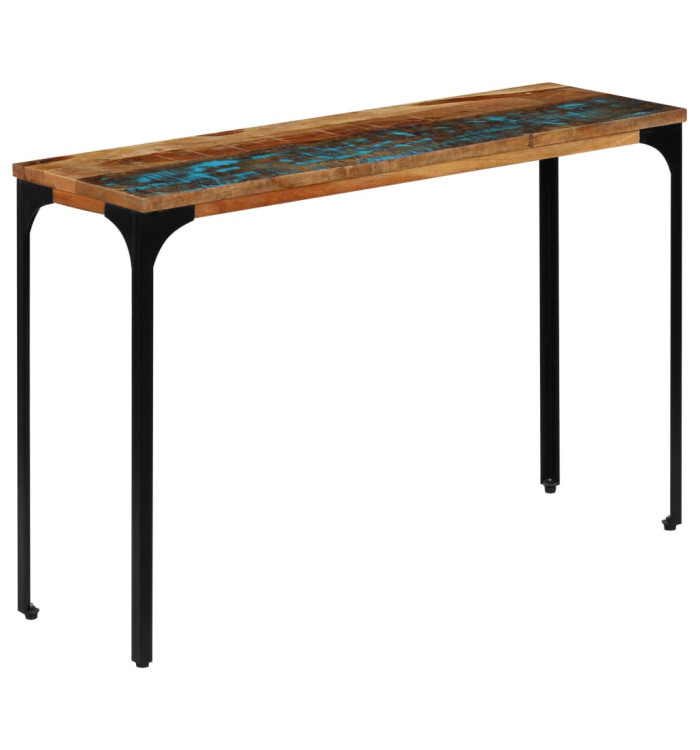 Table console 120 x 35 x 76 cm Bois de récupération massif | Mobilier & Déco