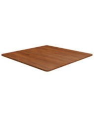 Dessus de table carré Marron foncé80x80x1,5cm Bois chêne traité | Mobilier & Déco