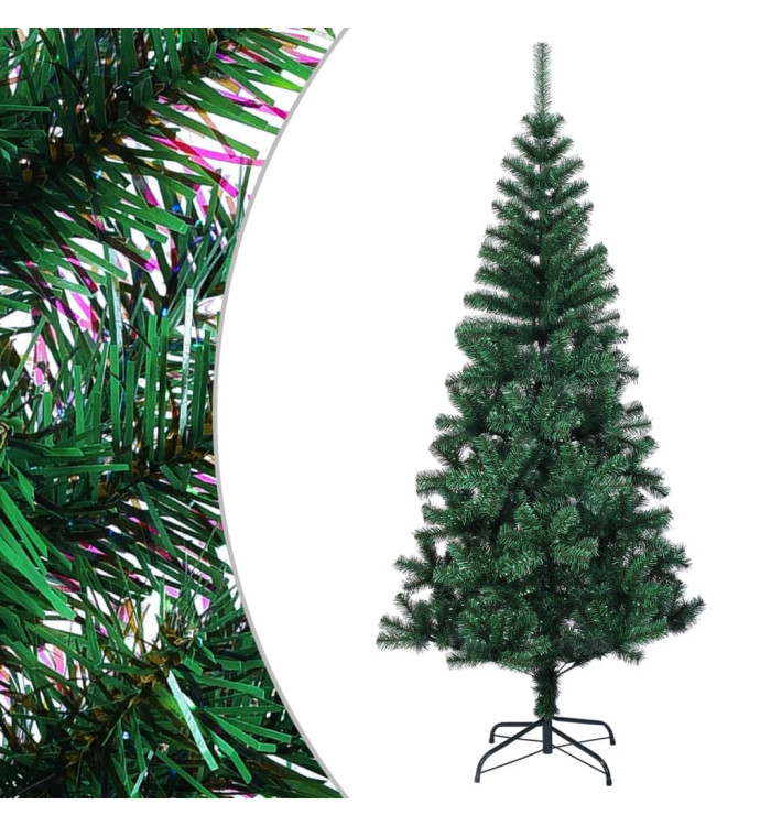 Sapin de Noël artificiel pointes iridescentes Vert 240 cm PVC | Mobilier & Déco